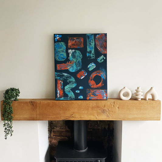 Keep Moving Forward - 40 x 50cm