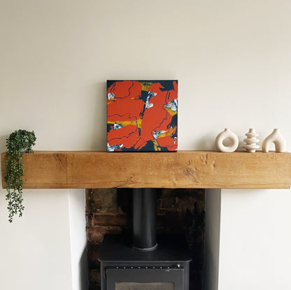 Beneath the Layers - 30 x 30cm