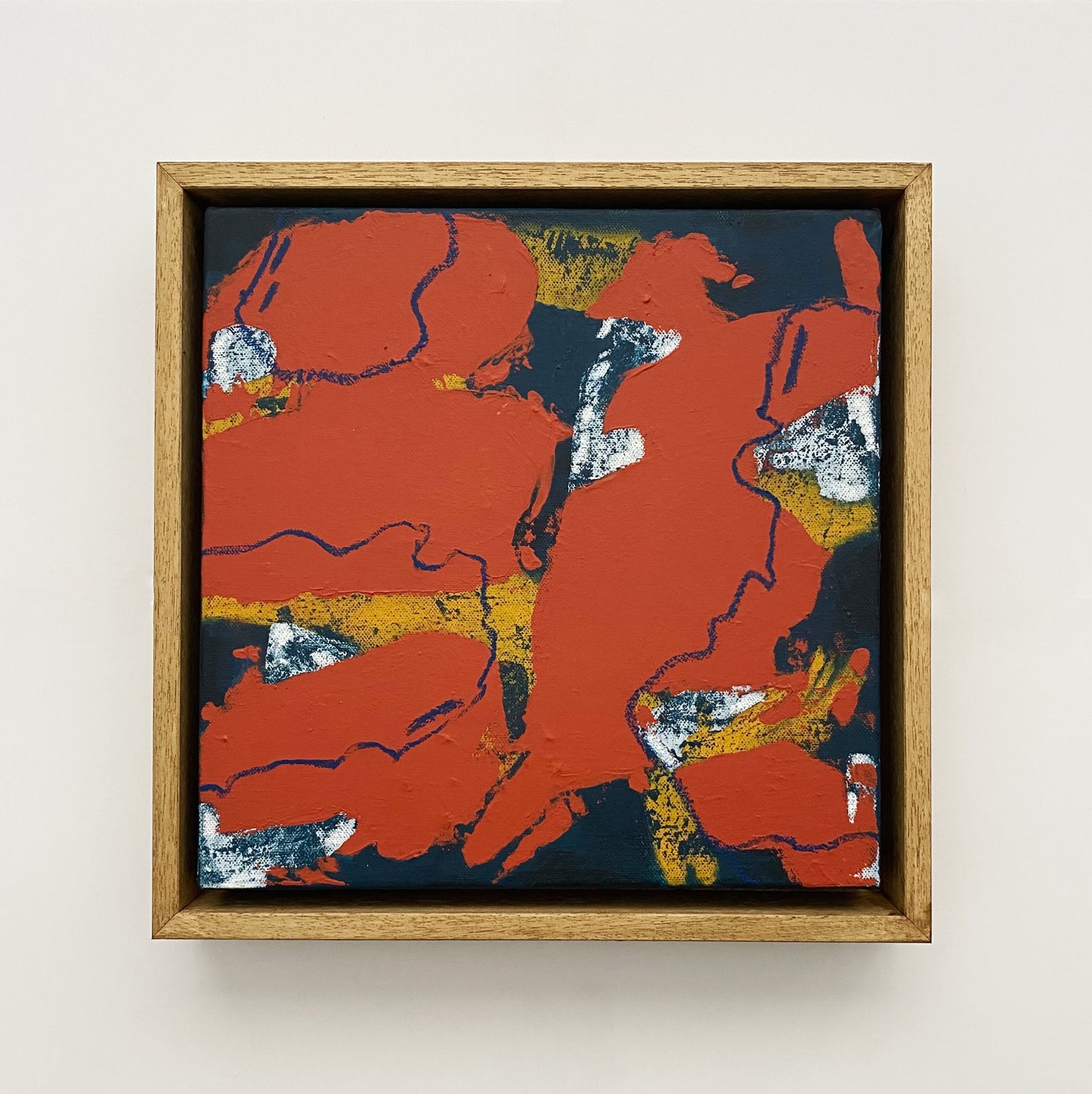 Beneath the Layers - 30 x 30cm