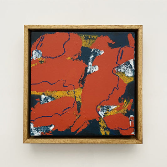 Beneath the Layers - 30 x 30cm