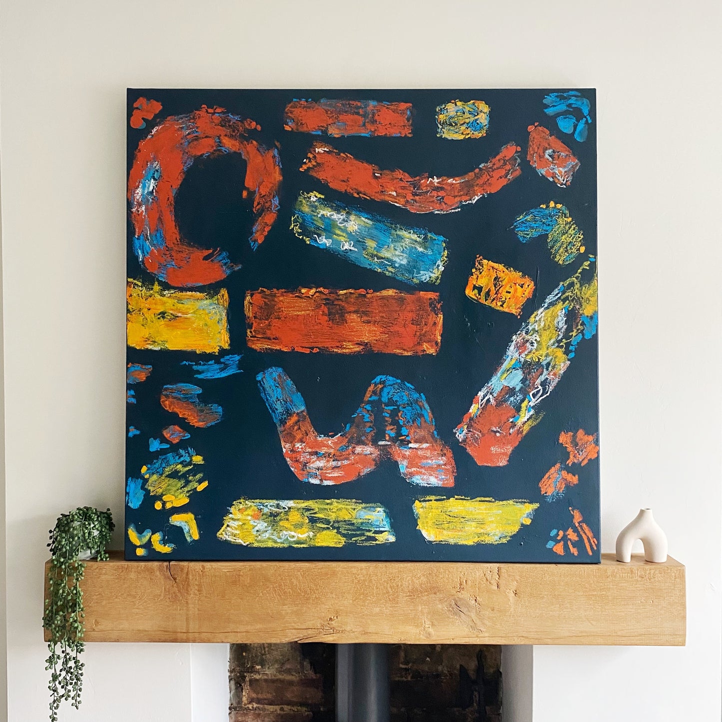 Brighter on the Horizon - 90 x 90cm