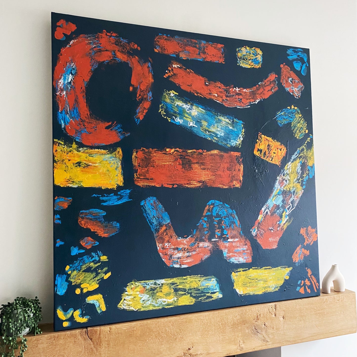 Brighter on the Horizon - 90 x 90cm