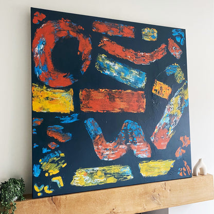 Brighter on the Horizon - 90 x 90cm