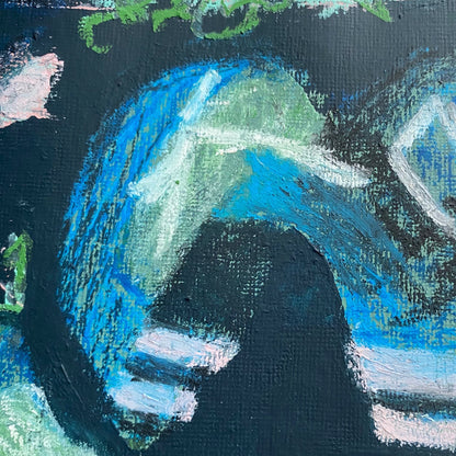 Melancholy Moments - 21 x 30cm framed