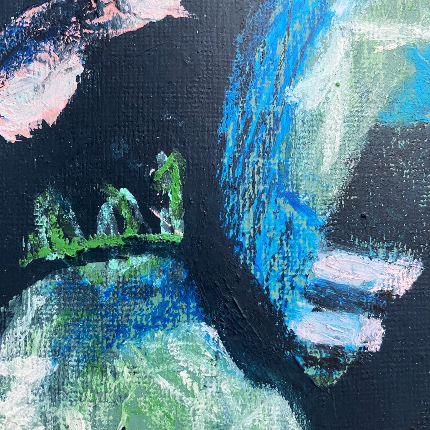 Melancholy Moments - 21 x 30cm framed