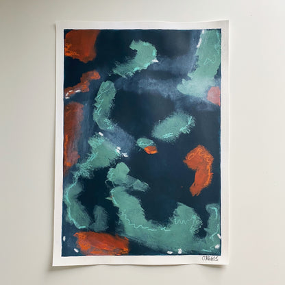 Better Things to Come - 30 x 40cm framed