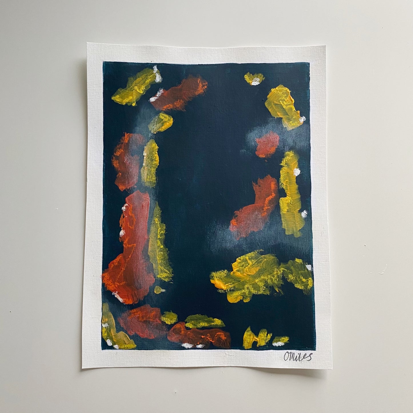 A Warm Embrace - 21 x 30cm framed