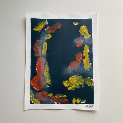 A Warm Embrace - 21 x 30cm framed