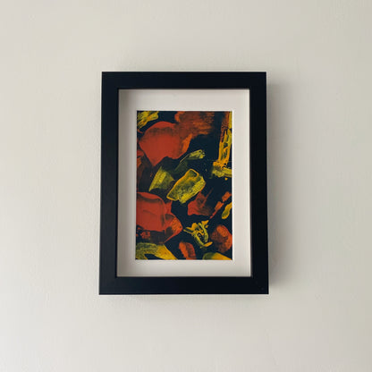 Happiness - 13 x 18cm framed