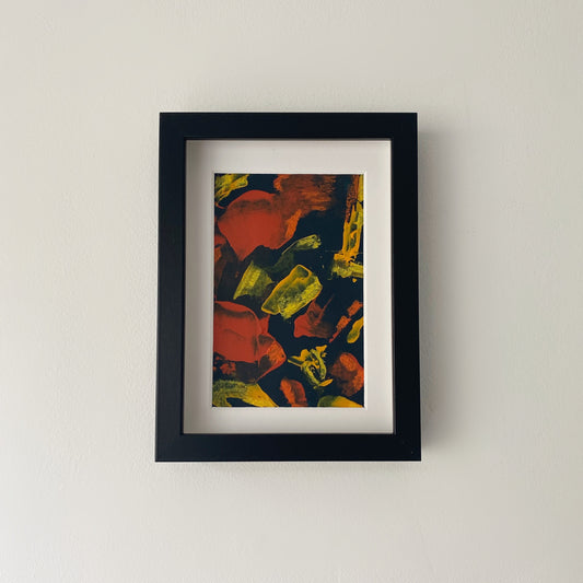 Happiness - 13 x 18cm framed