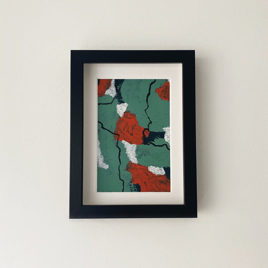 Escape the Void - 13 x 18cm framed